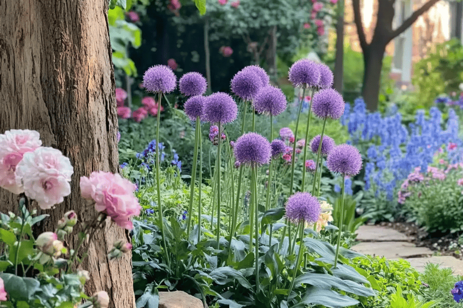 Stunning Perennial Flower Garden