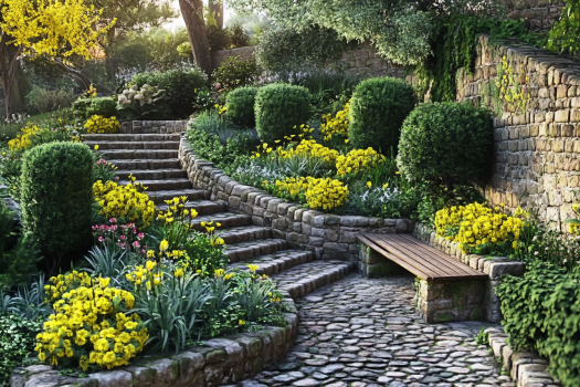 23 Smart and Appealing Sloped Landscaping Ideas