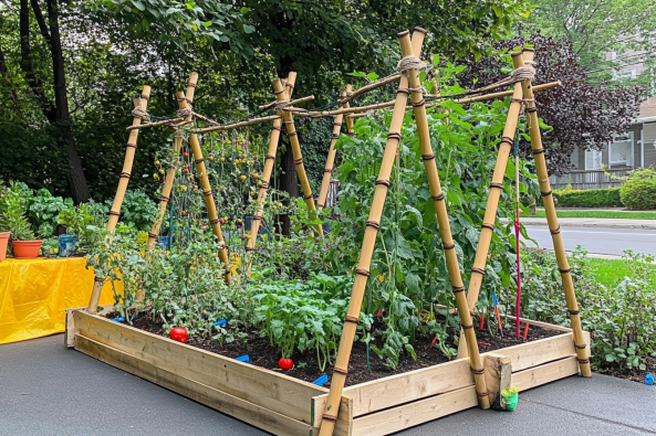 DIY Budget-Friendly Tomato Trellis: Sturdy and Easy to Make